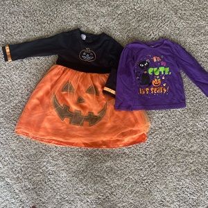 Halloween dress and top